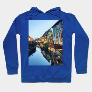 Colorful romantic city Colmar, France, Alsace. Traditional house Hoodie